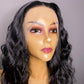 Honours | 14" Natural Black Wavy Bob Frontal Synthetic Wig